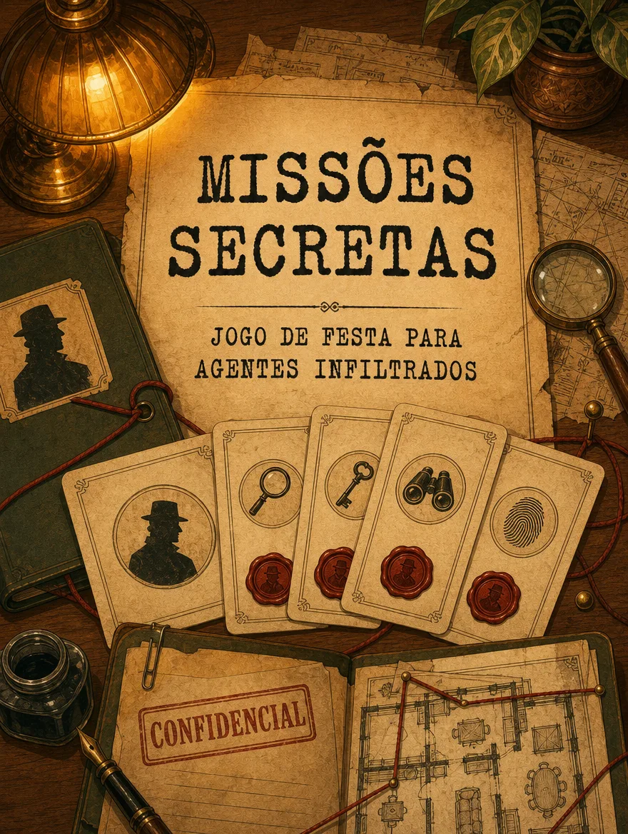 Capa do jogo Todos São Suspeitos: 72 Missões Secretas